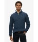 Superdry Jacob marineblauer Pullover