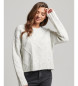 Superdry Grey chunky knitted jumper