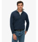 Superdry Trui Essentials halve rits marine