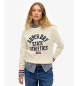 Superdry Maglione con grafica intarsiata beige