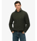Superdry Pull vert Jacob Cable