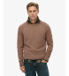 Superdry Camisola de mistura de l castanha
