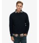 Superdry Jersey Chunky Raglan marine