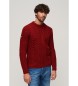 Superdry Bordo pulover Jacob