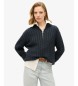 Superdry Marineblauwe Henley-rugbytrui