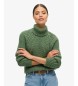 Superdry Groene Slouchy Stitch Roll-trui