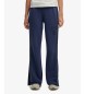Superdry Jogger hla?e ESS Stripe Flare v mornarsko modri barvi