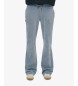 Superdry Pantalon de jogging en velours à jambes larges, bleu