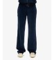 Superdry Pantalon Jogger Velours Wide Leg marine