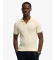 Superdry Texture beige polo shirt