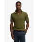 Superdry Texture green polo shirt