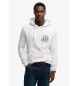 Superdry Lo-Fi Dockside White Hoodie