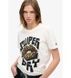 Superdry Majica Lo-Fi Punk bela