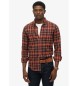Superdry Koszula drwala w kolorze czerwonym