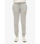 Superdry Pantaln jogger con logotipo metalizado Luxe gris