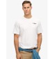 Superdry T-shirt loose Luxury Sport blanc