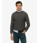 Superdry Camisola de textura leve cinzenta Superdry Camisola de textura leve cinzenta