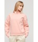 Superdry Sport Tech relaxed fit zip-up sweatshirt roze