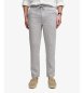 Superdry Pantalón Merchant Linen gris