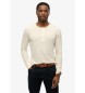 Superdry Merchant Grandad T-shirt beige