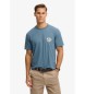 Superdry Merchant Grafična žepna majica modra