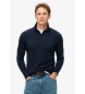 Superdry Navy merino wool jumper