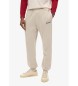 Superdry Joggingbukser med beige mikrologo-tryk