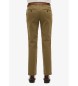 Superdry Pantalon chino taille moyenne marron