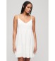 Superdry Beach mini-dress with white straps