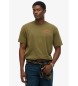 Superdry Neo Trad Tattoo Los T-shirt Groen