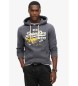 Superdry Sudadera New York Vl Graphic gris