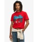 Superdry T-shirt graphique rouge New York