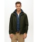 Superdry Casaco corta-vento sem logtipo e capuz verde