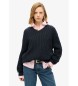 Superdry Trui oversized kabel marine