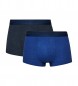 Superdry Pack de 2 boxers em algodão orgânico azul-marinho