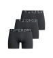Superdry Paket 3 bokserjev Siva oblika