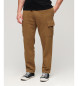 Superdry Bruine loszittende cargo jogger broek