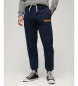 Superdry Klasične jogger hlače z logotipom Core navy