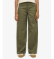 Superdry Green Baggy Chino Trousers