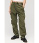Superdry Low rise cargo trousers For green