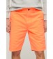 Superdry Officer orange chino-shorts