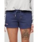 Superdry Essential Shorts med logotyp Navy