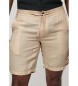 Superdry Beige linen shorts
