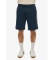 Superdry Essentiële gebreide shorts met logo Navy