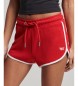 Superdry Knitted shorts Vintage Logo Racer red