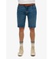 Superdry Gerade Shorts mit blauem Vintage Logo
