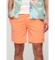 Superdry Short de marche orange