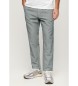 Superdry Leinenhose mit blauem Kordelzug