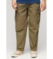 Superdry Parachute taupe baggy trousers