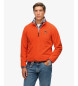 Superdry Polar Half Zip Arancione